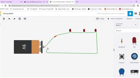 Circuito En Serie Tinkercad