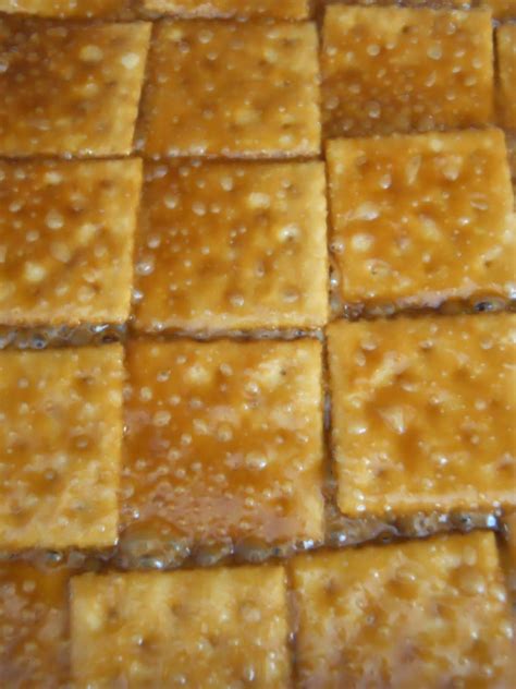 Saltine Cracker Toffee Paula Deen