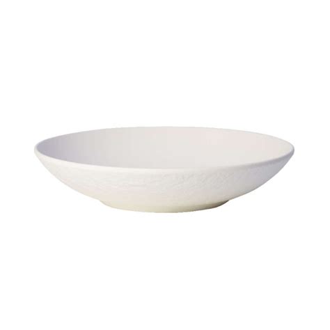 Villeroy Boch Manufacture Rock Blanc Flat Bowl 23 5 Cm 1 10 L