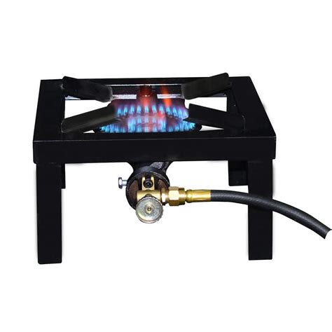 Basecamp 15000 Btu Single Burner Angle Iron Cooking Stove F235825 The Home Depot