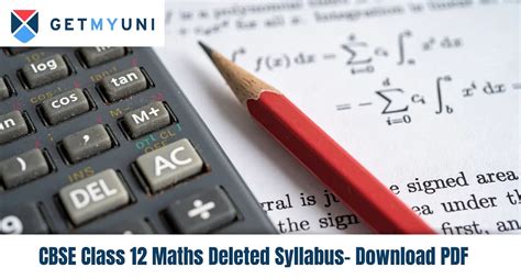 Cbse Class 10 Maths Deleted Syllabus 2024 25 Exercise Wise Getmyuni