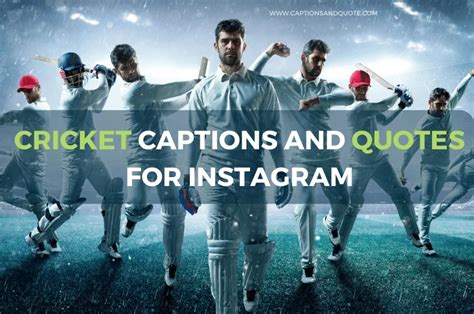 Best Cricket Captions And Quotes For Instagram In