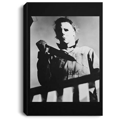 Michael Myers Mask Serial Killer Horror Canvas Wall Art /164C - Etsy