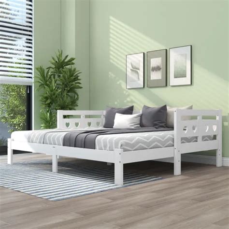 Wooden 3ft Single Sofa Bed Guest Bed Sofa Daybed Cabin Bed Pull Out