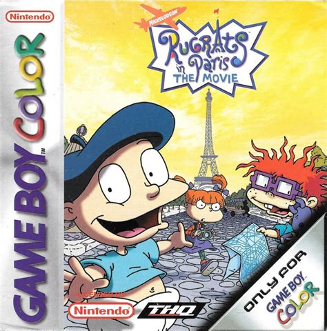 Rugrats In Paris The Movie 2000 Game Boy Color Box Cover Art Mobygames