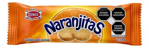 Galletas Polvorones Naranja Dond G Mercadolibre