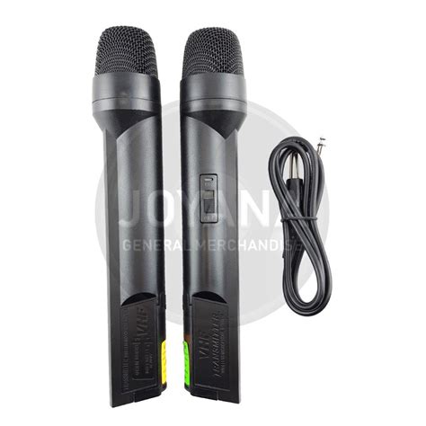 Suntech Sh 378 Wireless Microphone Black Lazada Ph