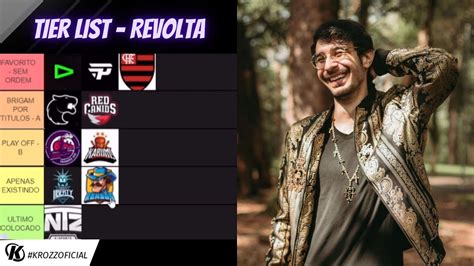 Revolta Tier List CBLOL 2022 2º Etapa YouTube