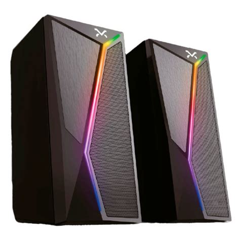 Droxio Siren Altavoces Gaming Rgb Negros Pccomponentes