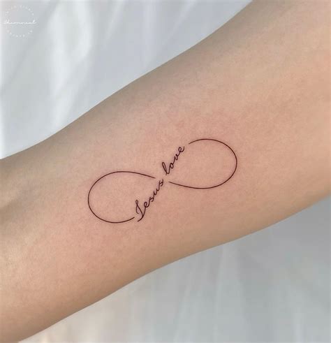 Love Yourself Infinity Tattoo