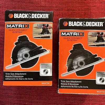 Trim Saw Attachment Matrix Black Decker Bdcmtjs Other Available C My