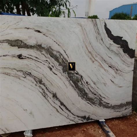 Slab Panda White Marble For Flooring Thickness Mm At Rs Sq Ft