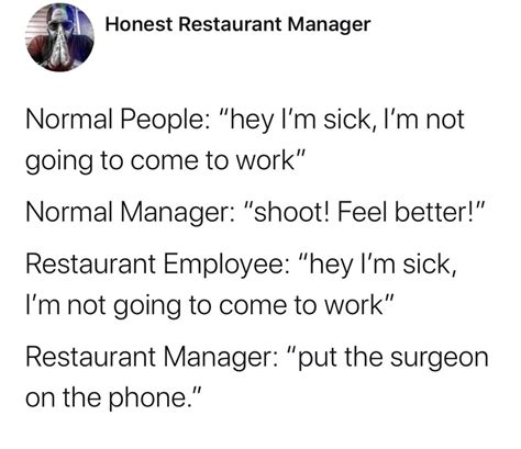 Restaurant Manager Memes