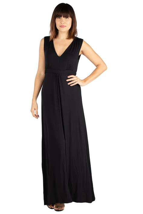 Sleeveless V Neck Maxi Dress For Women V Neck Maxi Dress This A Line