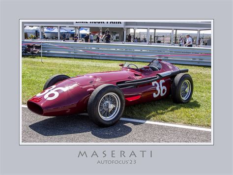 Maserati Racer Maserati At Lime Rock Race Track Vince Montalbano