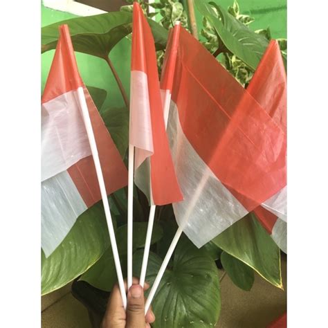 Jual Bendera Merah Putih Gagang Plastik Shopee Indonesia