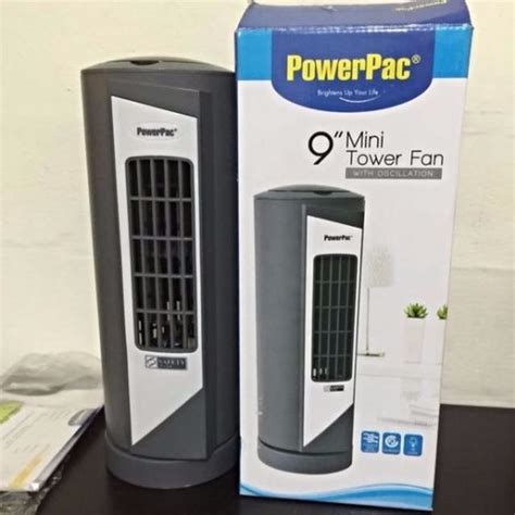 POWERPAC Mini Tower Fan Furniture Home Living Lighting Fans Fans