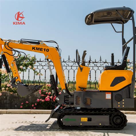 Ton Small Digging Machine Kme Mini Excavator With Rubber Track