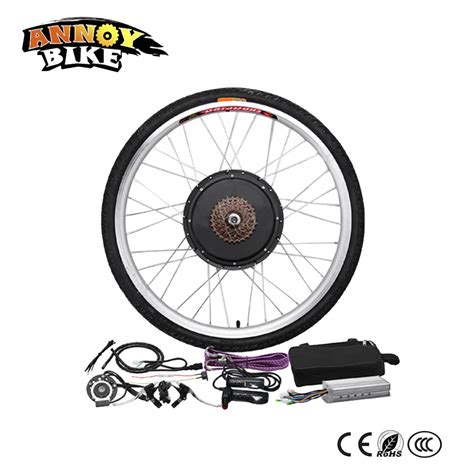 Ebike Motor Set 48v500w brushless non gear hub motor mountain bike ...