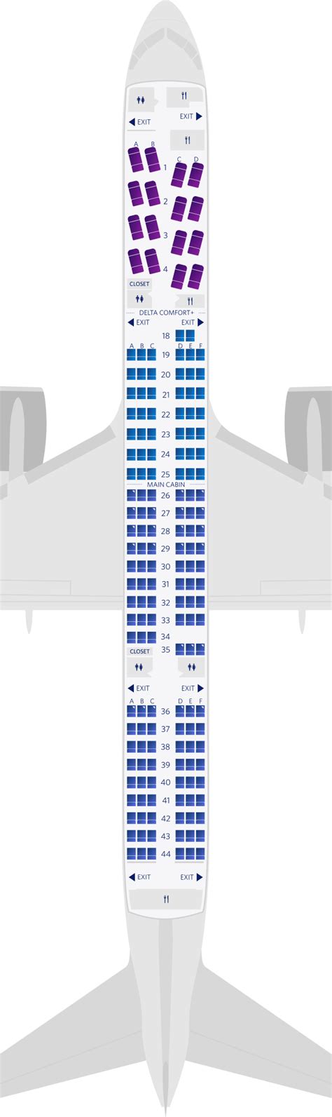 United Airlines Boeing 757 200 Seating Chart | Elcho Table