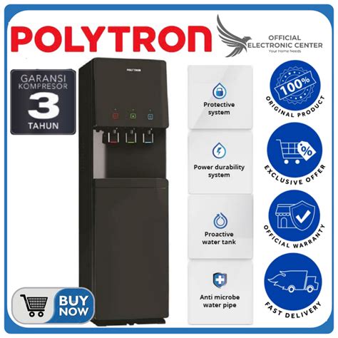 Jual Polytron Dispenser Galon Bawah Pwc776 Pwc 776 Hydra Super Low Watt