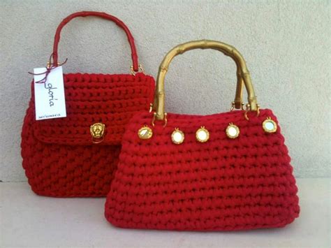 Pin De Bego A Mesones En Bolsos Y Carteras Crochet Trapillo Carteras