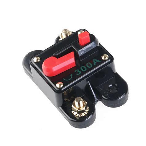 Car Auto Waterproof Circuit Breaker 12v 300a Manual Recovery Switching