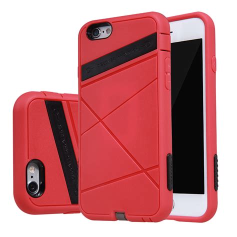 Nillkin Wireless Charging Tough Case for Apple iPhone 6s (Red)