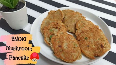 Enoki Mushroom Pancake Korean Food Ep32 Youtube