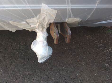 Покраска фаркопа и задних барабанов — Volkswagen Polo Sedan, 1,6 л ...