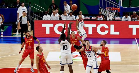 FIBA World Cup 2023 USA Continue Perfect Record By Beating Montenegro