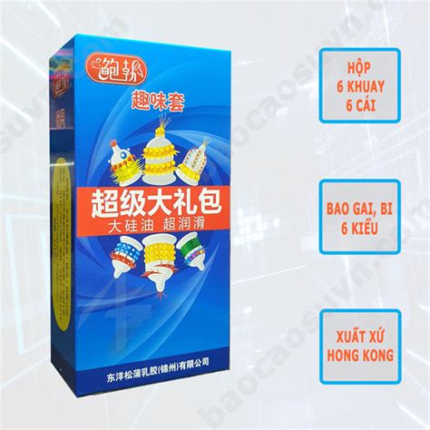 Bao cao su Runbo gai bi hộp 6 cái Shop Bao Cao Su