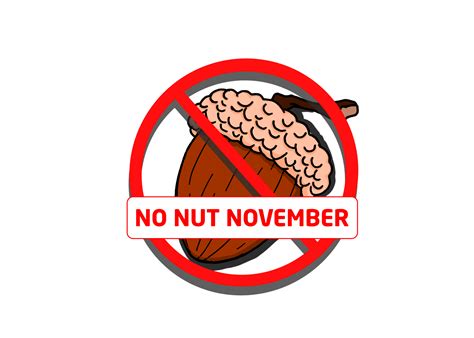 Nnn No Nut November Challenge 33499844 Png