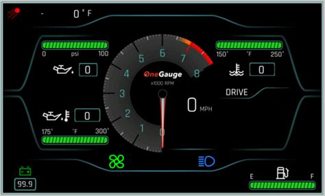 Onegauge Digital Gauges