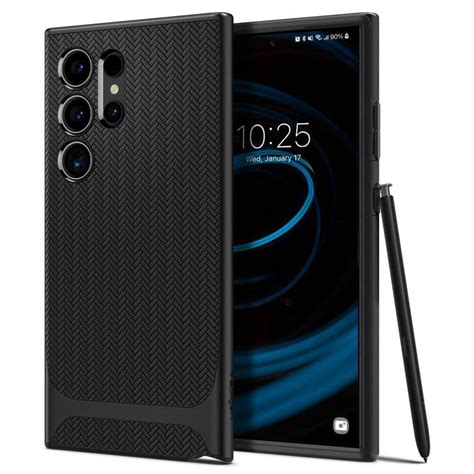 Spigen Neo Hybrid Skal Till Samsung Galaxy S24 Ultra Svart Metall