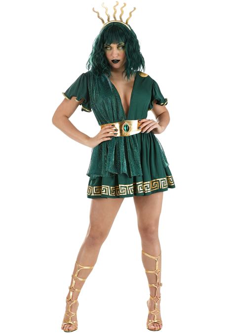 Womens Stunning Medusa Costume Dress