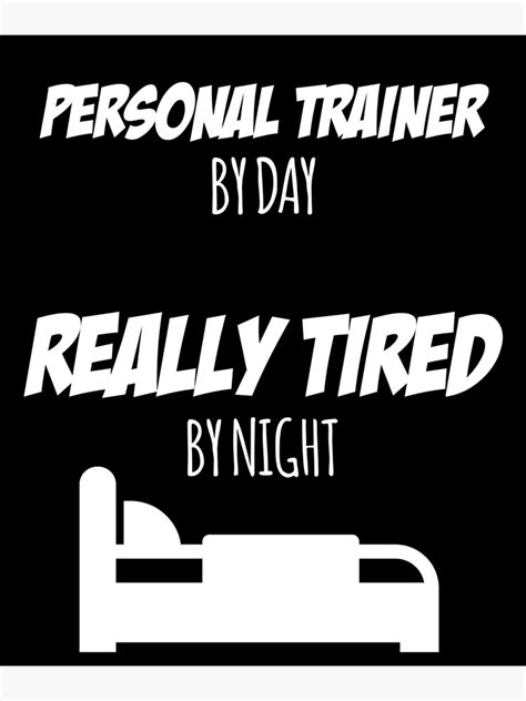 "Personal Trainer Job Fun Gift for every Personal Trainer Funny Slogan Hobby Work Worker" Canvas ...