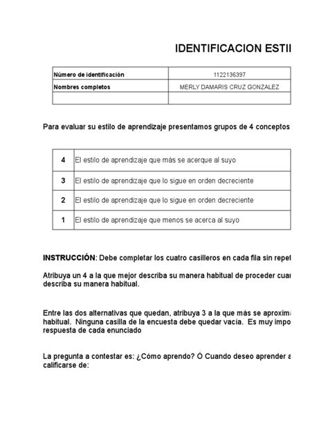 Pdf Estilos De Aprendizaje Act Dokumen Tips