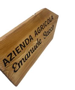 Cartelli Legno Personalizzati