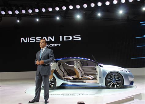 Nissan IDS Concept Autonomous Electric Car At Tokyo Motor Show