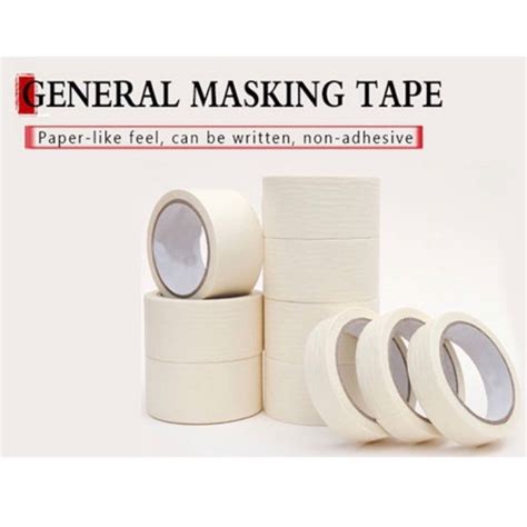 Premium Masking Tape 24mm 36mm 48mm Shopee Singapore