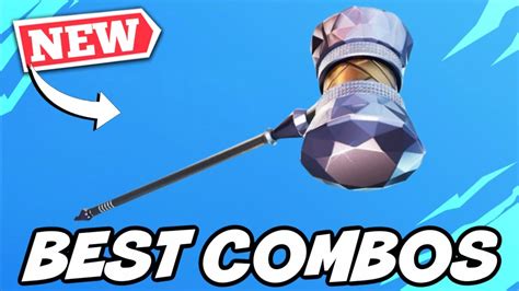 Best Combos For New 7 Rings Smasher Pickaxe Ariana Grande Bundle