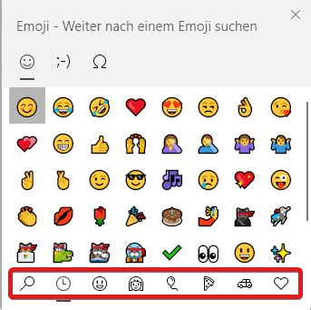 Emojis Per Tastenkombination Bei Windows Einf Gen