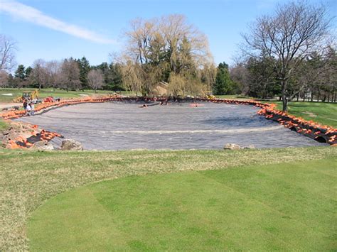 Golf Course Pond Yup We Do Pondsand Bunkers Too Chenango