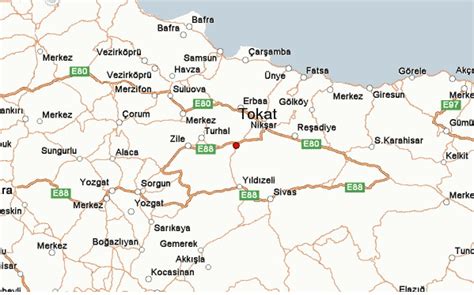 Tokat Map