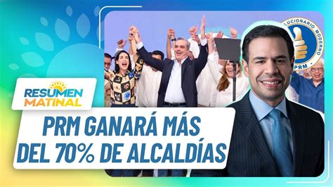 PRM ganará 70 de alcaldías y elecciones presidenciales en primera