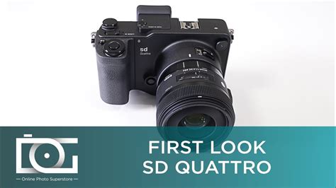 SIGMA SD QUATTRO | SD Quattro Mirrorless Digital Camera With 30mm F1.4 ...