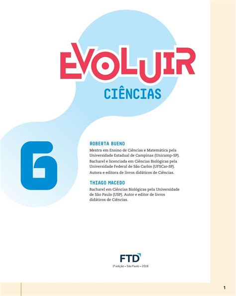 Evoluir Ciências by Editora FTD Issuu