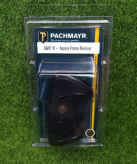 Pachmayr Presentation Rubber Grips S W K L Frame Square Butt Revolver