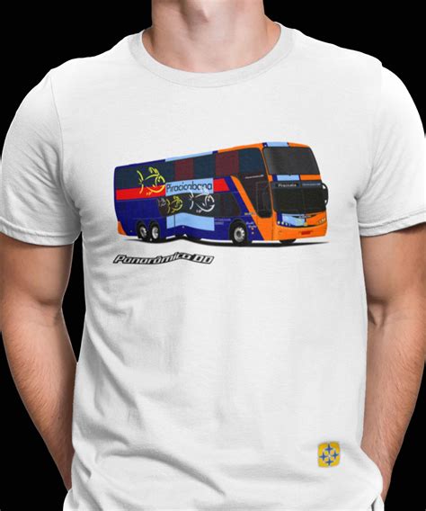 T Shirt Quality Camiseta Nibus Via O Piracicabana Busscar Panor Mico